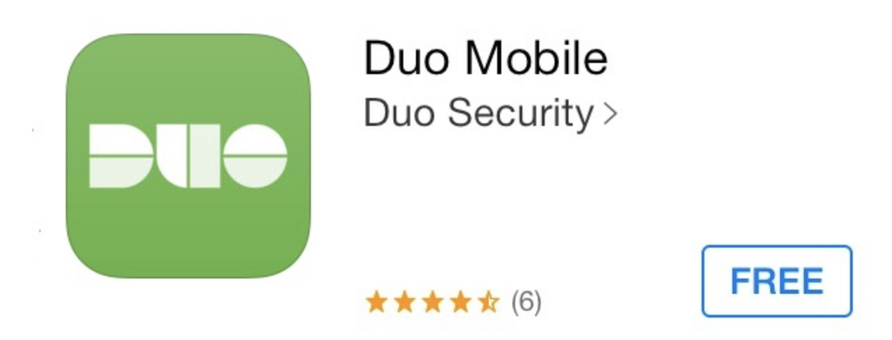 Screenshot: Duo Mobile app image